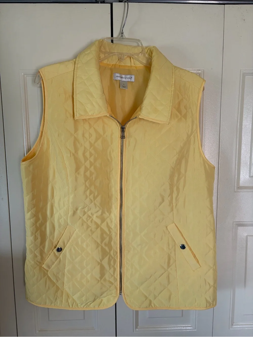 Christopher Banks  Quilted Elegant Cheery Lightweight Upscale Preppy Timeless 1X
